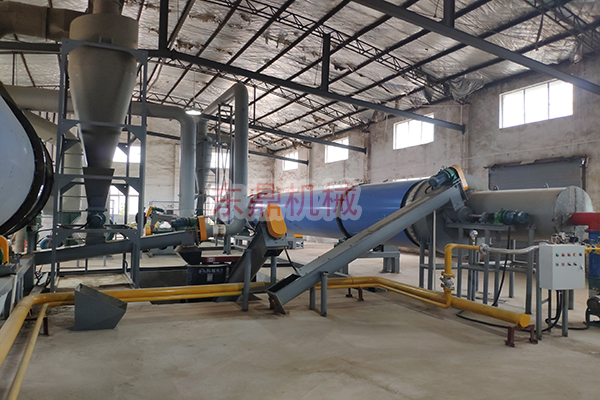 羅漢果渣烘干機(jī)建造完成，現(xiàn)場(chǎng)實(shí)拍照片